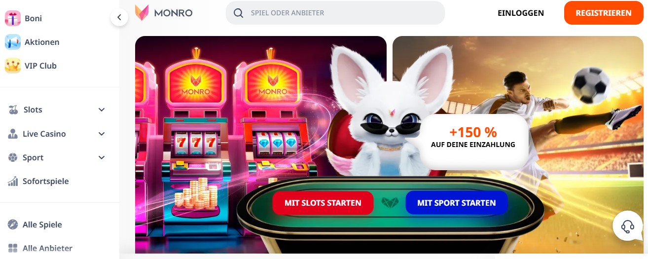 Savage Buffalo Spirit Megaways at Monro Casino with 100 bonus spins ready