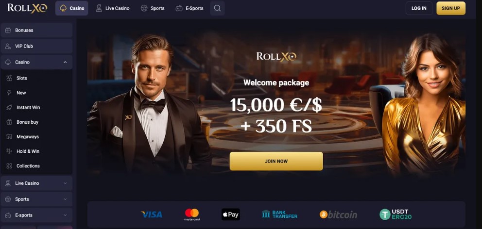 Gold Rush with Johnny Cash slot opened at RollXO after entering LUXE50